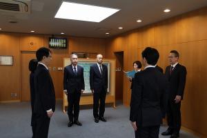 辞令交付〔課長級以上の採用等〕