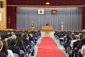 県立岡山一宮高等学校入学式