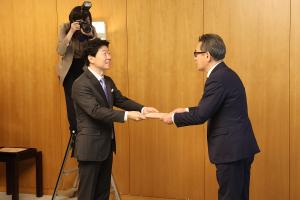 縁結び応援企業登録証交付式