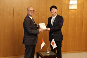 在大阪インドネシア共和国総領事 表敬訪問
