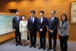 木下大サーカス岡山公演福祉招待券贈呈式