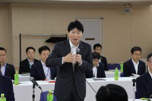 中国地方整備局長との懇談会