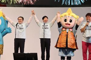 香川×岡山つながる食の大博覧会オープニングセレモニー