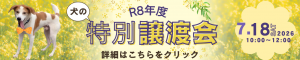 特別譲渡会案内