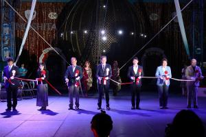 木下大サーカス岡山公演　オープニングセレモニー