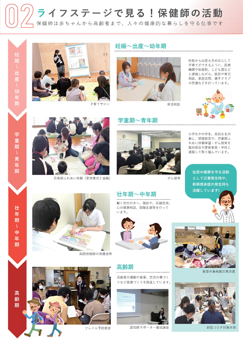 看護協会保健師リーフレット３