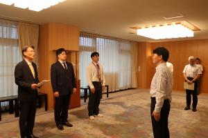 県議会9月定例会開会