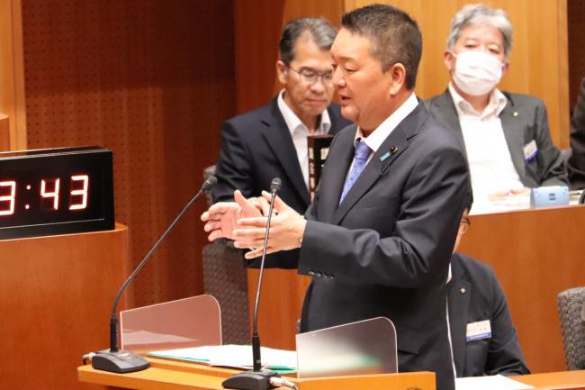清水　薫議員