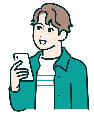 キャッシュレス納付のイラスト