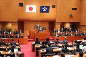 県議会9月定例会 閉会