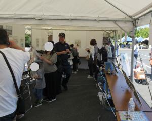 出前出展の様子1