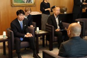 インド・カルナータカ州大臣 表敬訪問