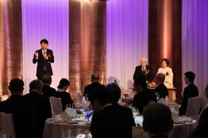 石井清裕氏旭日小綬章受章・山陽新聞賞受賞祝賀会