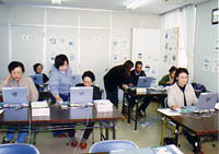 地域交流事業（パソコン教室）の写真