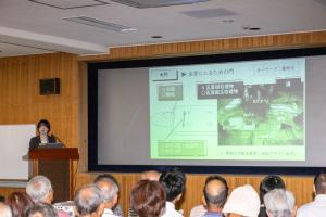 国分尼寺　大地からの便り　発表の様子