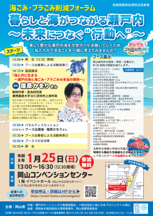 海ごみ・プラごみ削減フォーラムチラシ