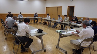 風を集める会の定例会の様子