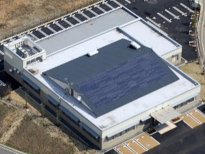 発電総合管理事務所太陽光発電システムの写真