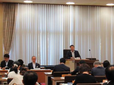 国道２号線整備促進岡山県議会議員連盟令和元年度総会１