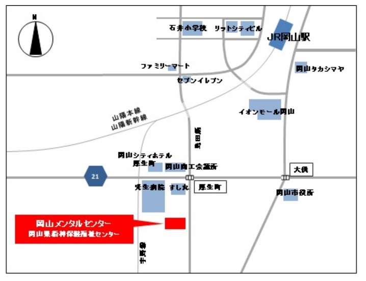 精神保健福祉センター場所