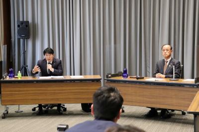 岡山県知事と岡山市長との懇談会