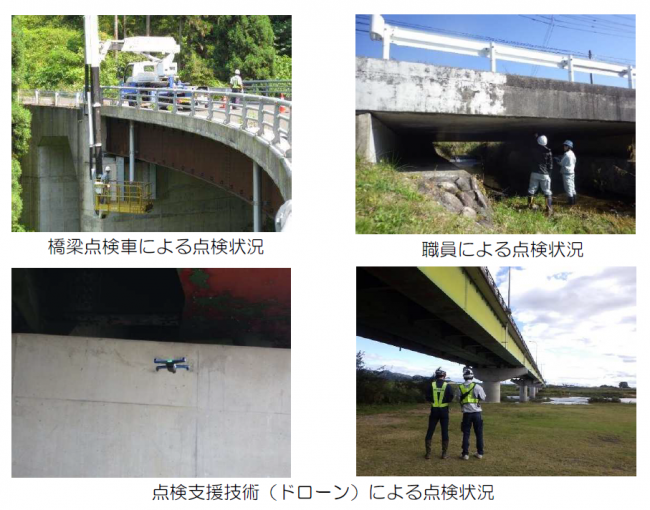 橋梁点検状況