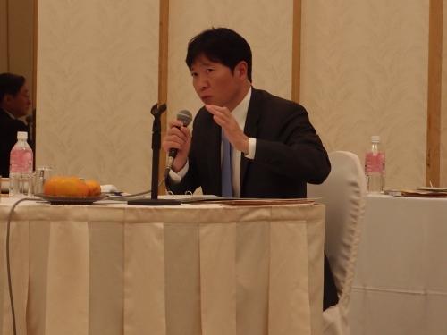 中国地方知事会の様子