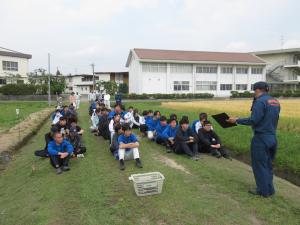 避難訓練後の講評