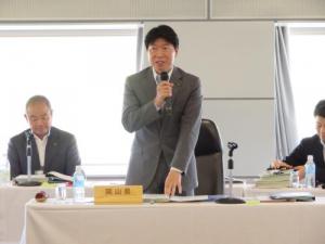中国地方知事会議の様子