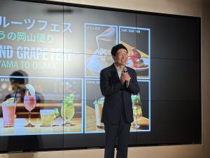 知事挨拶の様子